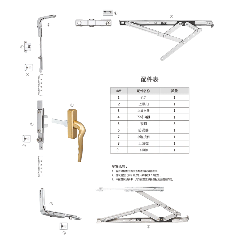 20C欧标槽外开上悬外倒SP10-A